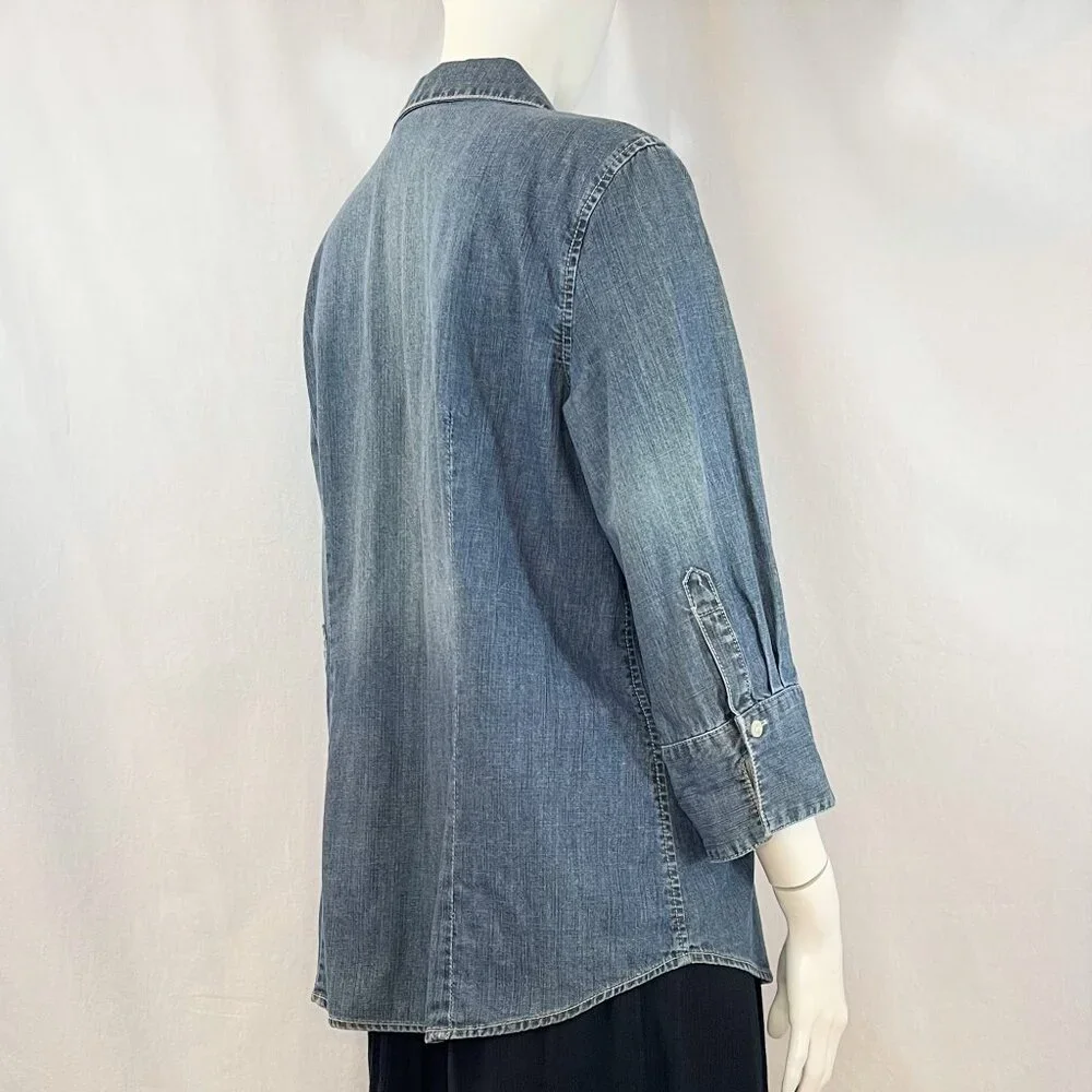 Denim Shirt | Chico's - Picture 6 of 9